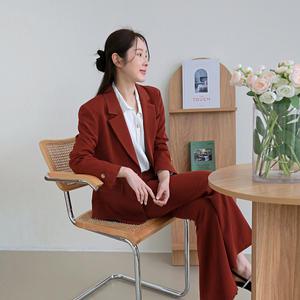 [르포엠]탈리아 슬릿 수트 셋업(자켓+팬츠3종세트)