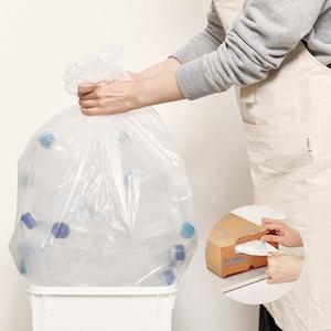 뽑아쓰는 배접 봉투 재활용 분리수거 비닐 봉지 40L   60L 100매   200매