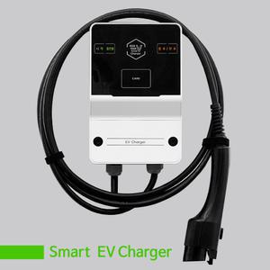개인용 가정용 7kW 완속형 비공용 전기차 충전기 EV 충전기 C타입 설치 7kw 5M Smart EV Charger 하이브리드 충전용량설정 과충전방지