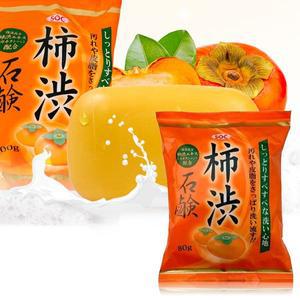 단감 비누 탄닌 수제 감 비누 등드름 노인냄새 제거 솝 80g, 1개입