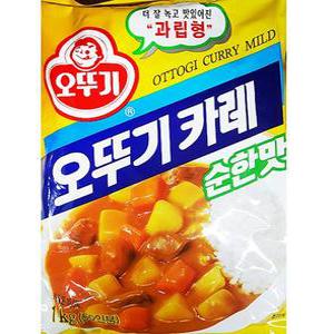 순한맛카레 순한맛 카레가루 HMR 카레 오뚜기 1K X10