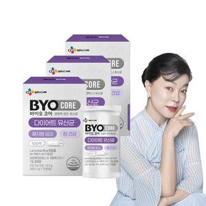 바이오코어 다이어트 유산균(480mg x30캡슐) x3박스 3개월분