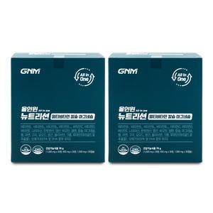 GNM자연의품격 올인원 뉴트리션 멀티비타민 칼슘 마그네슘 2600mg x 30개입 X 2박스 I