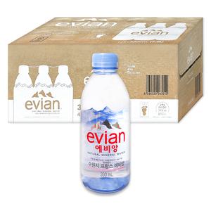 에비앙 생수 330ml 24개