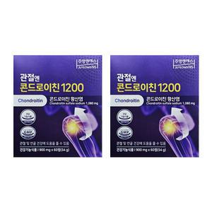 주영엔에스 관절엔 콘드로이친 1200 900mg x 60정 2개 - BNS