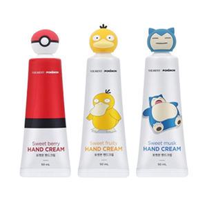 벨먼 포켓몬 핸드크림 50ml, 잠만보, 1개 +고라파덕, 1개 + 몬스터볼, 1개