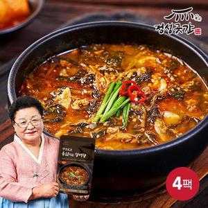 정성곳간 홍삼먹은 장어탕 600gX4팩