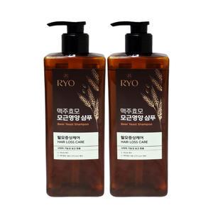 려 맥주효모 모근영양 샴푸 600ml 2개