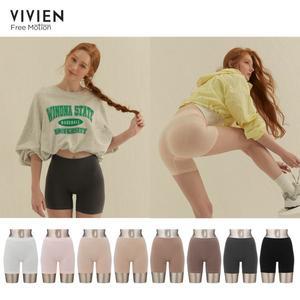 [비비안] 프리모션 텐셀 속바지 대용 보정 누디 노라인 네모 팬티세트 8종