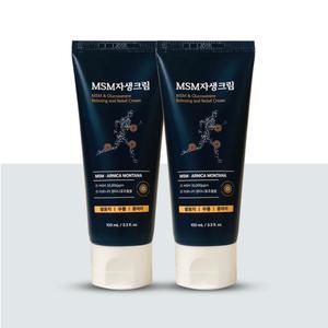 한보감 MSM 자생크림 100ml x 2개 / 스포츠 마사지 글루코사민