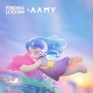 유니콘 찾기 Aamy Mind of The Sea 시리즈 블라인드 박스, 추측 가방 미스터리 박스 장난감, 귀여운 애니메이션 피규어 장식품 컬렉션