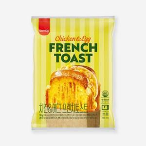 삼립 간식 냉장 디저트 치킨 에그 프렌치 토스트 샌드위치 155g 3개