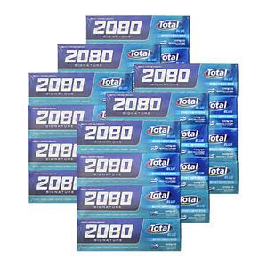 애경 2080 시그니처 토탈 블루 치약 오리지날 민트 125g 4입 6개 양치