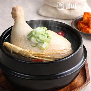 [별미도감] 닭다리삼계탕 600g x 4팩 보양식