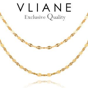 [VLIANE 브리앙] 18K 슬라이스 링크체인 2.5mm 목걸이