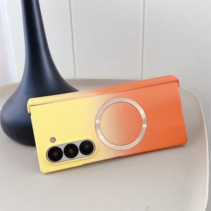 핸드폰케이스 4 Z 힌지 맥세이프 5 하드 6 케이스 5G 용 갤럭시 삼성 충격 방지 커버 폴드 대비색