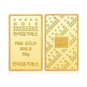 [한국금거래소][최대 36개월 무이자] 한국금거래소 순금 골드바 50g