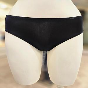 엘르이너웨어 데일리 블랙 여성 햄팬티 EDWBP561 BK
