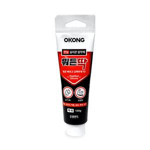 오공 뭐든딱 만능접착제 100g 백색 실리콘 다목적 초강력
