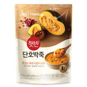 CJ 햇반 단호박죽 420g x 21개