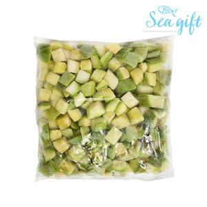 냉동 애호박 다이스 10kg(1kg X 10팩)  찌개용 볶음용  손질 간편 채소