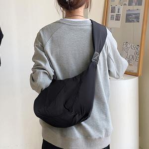 여성 나일론 숄더백 학생 대학생 캔버스 가방 데일리 호보백 빅 쇼퍼백 가벼운 크로스백 여대생 직장인