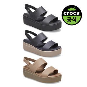 크록스 여성 BROOKLYN LOW WEDGE 3종 택1(25SWSD206453)