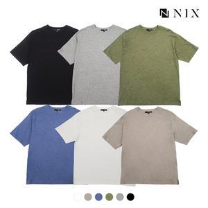 [NIX]유니) 슬럽 솔리드 워싱 티셔츠(FNQMCTR703P)
