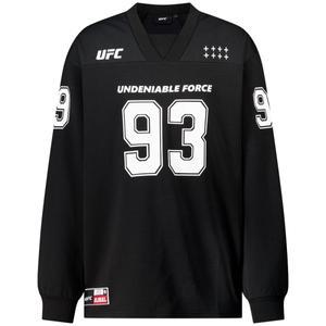 [롯데백화점]유에프씨 스포츠 UFC 풋볼저지 오버핏 긴팔 티셔츠 블랙 U2LSW1302BK