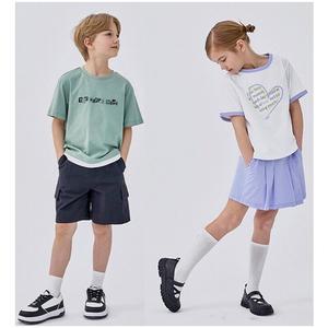 [네파키즈](강남점)멀티 베이직 여름 인기 여,남아 반팔트레이닝세트