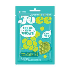 [소비기한 임박] 롯데웰푸드 조이 JOEE 소프트 츄이 프루티 샤인머스캣 44g, 8입, 1개