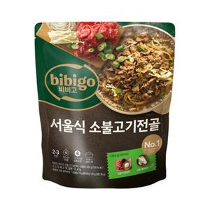 [장보기]CJ 비비고 서울식 소불고기 전골 505g, 1개