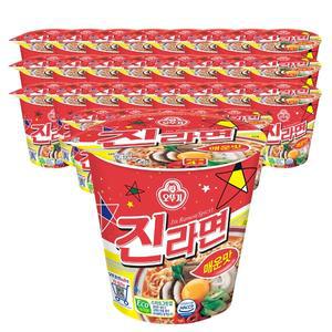 오뚜기 진라면 매운맛 작은컵 65g 30개