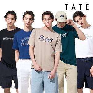 [런칭가 69,900원][TATE] 테이트 25SS 남성 썸머 에센셜 코튼 크레오라 아트웍 티 컬렉션 5종