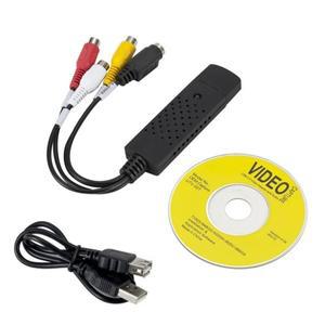 4 채널 오디오 Easycap 카드 USB 2.0 캡처 디지털 비디오 변환기 VHS VCR TV-DVD 레코더 IOS Windows PC 용