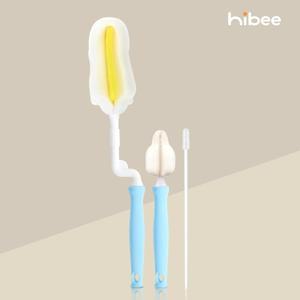 하이비 다용도 주방 젖병 세척솔 3p 보틀 보온병 텀블러