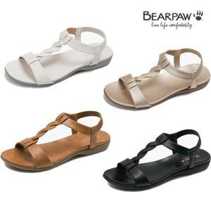 [롯데백화점]베어파우 베어파우 MELANIE 여성 꼬임 밴딩 샌들 K2264RB-W-PC