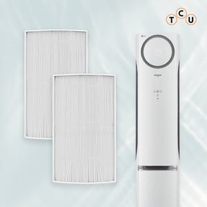 [호환] LG 에어컨 필터 휘센 손연재 스탠드 초미세필터 2EA 티씨유