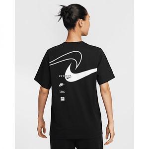 [나이키]매장정품 나이키 NIKE 스포츠웨어 클럽 여성 반팔 티셔츠 - 블랙 HQ1699-010 1889433