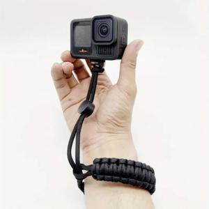 Gopro 액세서리 손목 스트랩 분실 방지 직조 + GO PRO Hero 용 1/4 나사 핸드 13 DJI OSMO Action 5 Insta3