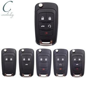 Chevrolet Cruze Malibu Camaro Aveo Equinox Impala Sonic 스마트 키 케이스 용  자동차 Fob Cocolockey
