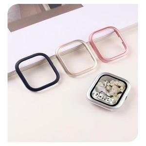 Xiaomi Redmi Watch 5 Lite 액세서리 용 중공 PC 케이스 올라운드 하드 범퍼 프레임 쉘 커버