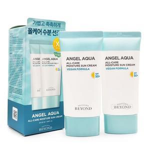 비욘드 엔젤 아쿠아 올케어 수분 선크림 50ml+50ml