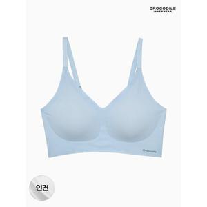 [하프클럽/ 이너웨어]쿨 인견 에어홀 스트랍 감탄브라 1종 라이트블루