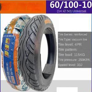 CST 튜브리스 60100-10 (14x2.5) 전기 자전거 용 자동차 진공 타이어 CM815 4PR 6PR 8PR segway c80