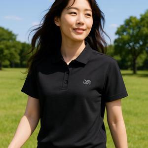 케이투  여성용 시원서커 ICE WAFFLE 폴로 W KWM25252I1 아이스블랙