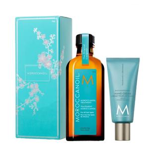 모로칸오일 트리트먼트 125ml +핸드크림 40ml 듀오셋트