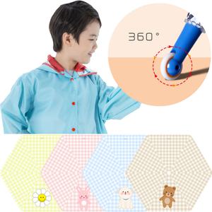 [바나린] 롤러 안전 반자동 우산 (4컬러)