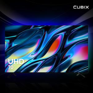 큐빅스 177cm(70인치) UHD 4K TV 울트라 LED 1등급 중소기업 티비 CX700uhd-X01