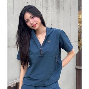 내셔널지오그래픽 N252UFT941 경량 우븐 반팔 아노락 TURQUOISE N252UFT941316 1078985